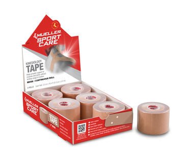 Mueller Kinesiology Tape Continuous Roll - 2" X 16.4' - 6CT TRAY - Best Buy Soccer